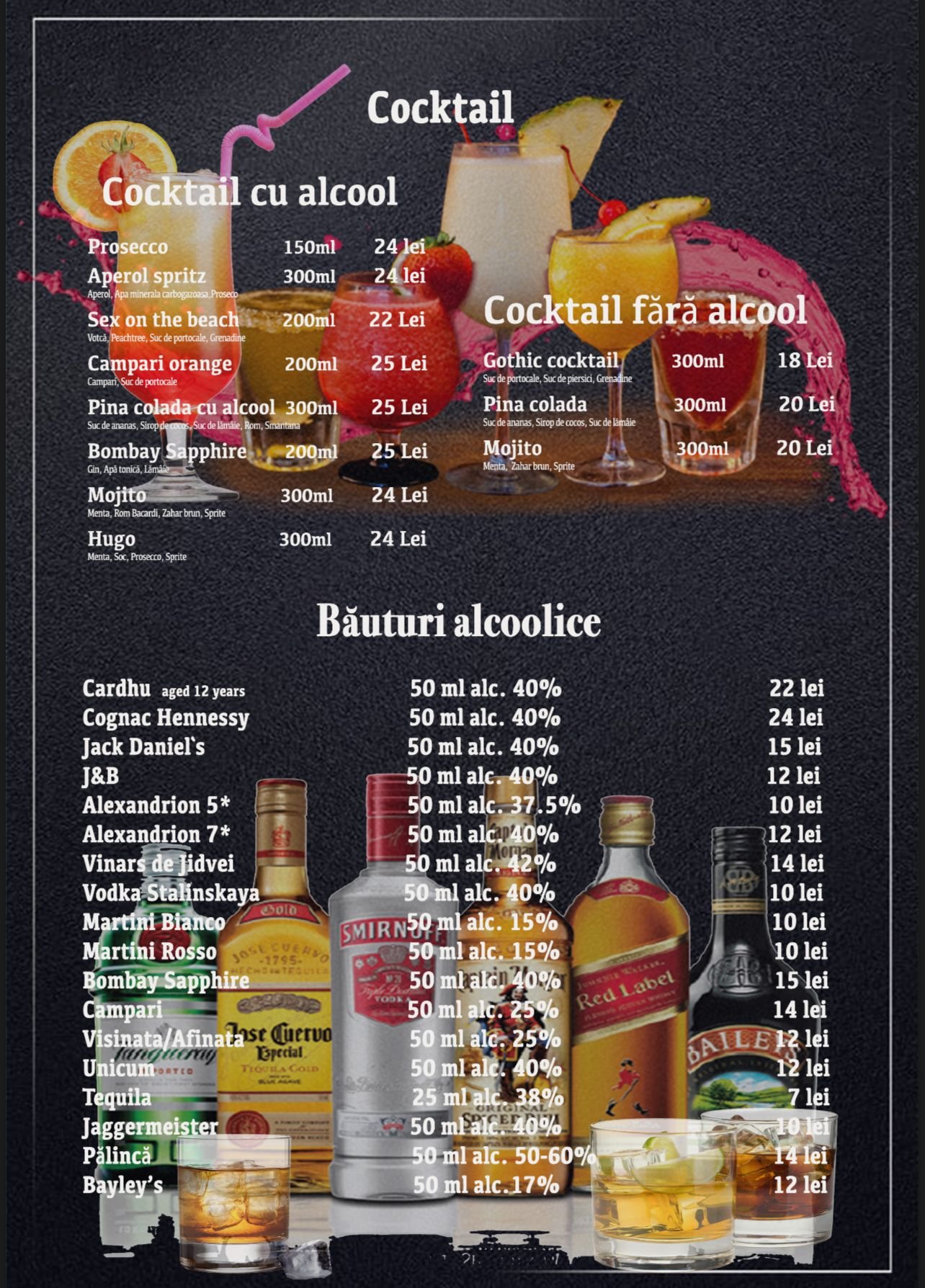Cocktail/Bauturi alcoolice